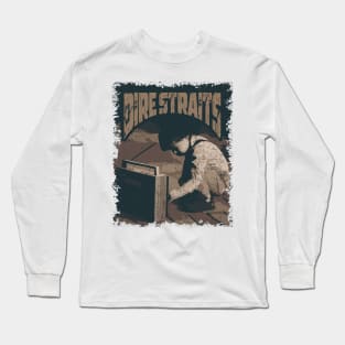 Dire Straits Vintage Radio Long Sleeve T-Shirt